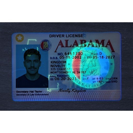 Alabama Fake ID