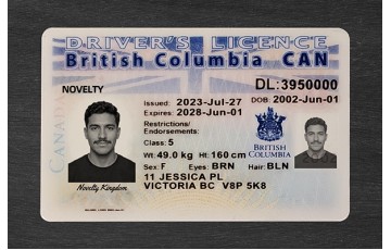 BRITISH COLUMBIA FAKE IDS